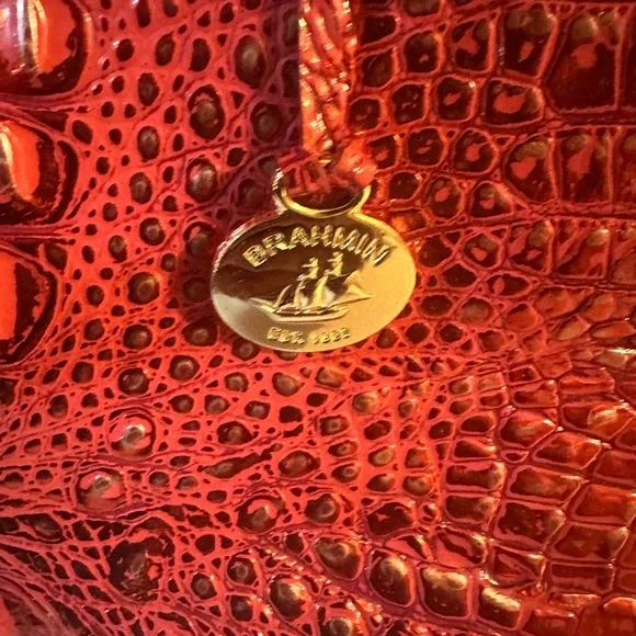 Brahmin Fiora Red Dragon and Ady Wallet - Picture 8 of 10